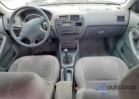 1998 Honda Civic Ex from USA, damaged, VIN 2HGEJ8549WH502802